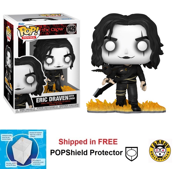 Funko POP Movies The Crow Eric Draven with Crow #1429